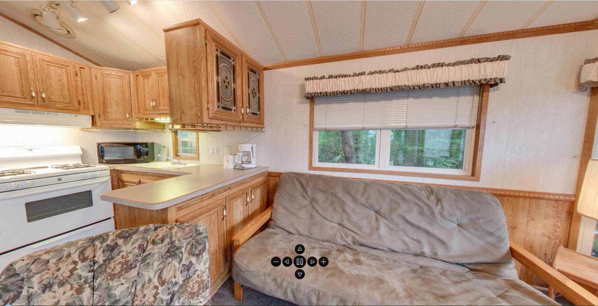 Spring Gulch Screened Park Model 6 Mount Airy Ruang foto